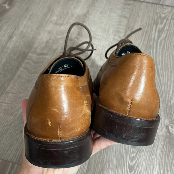 J. Murphy by Johnston & Murphy Leather Novick Lace Up Cap Toe Oxfords Brown 8M main image 7
